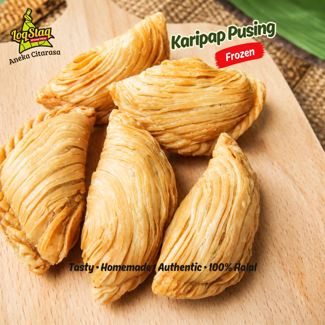 Featured image for “Karipap Pusing Kentang Daging”