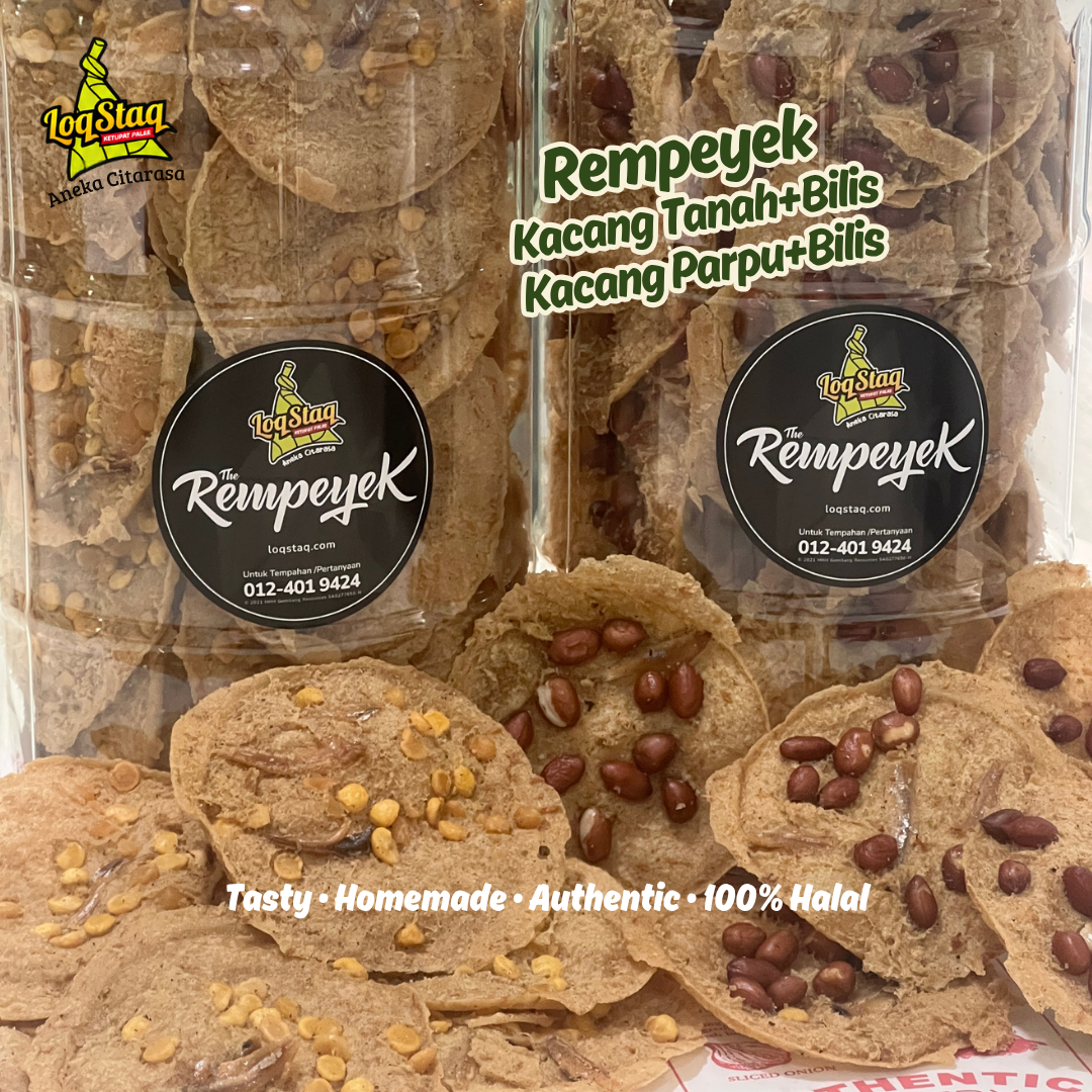Featured image for “Rempeyek ORI (Kacang Parpu+Bilis)”
